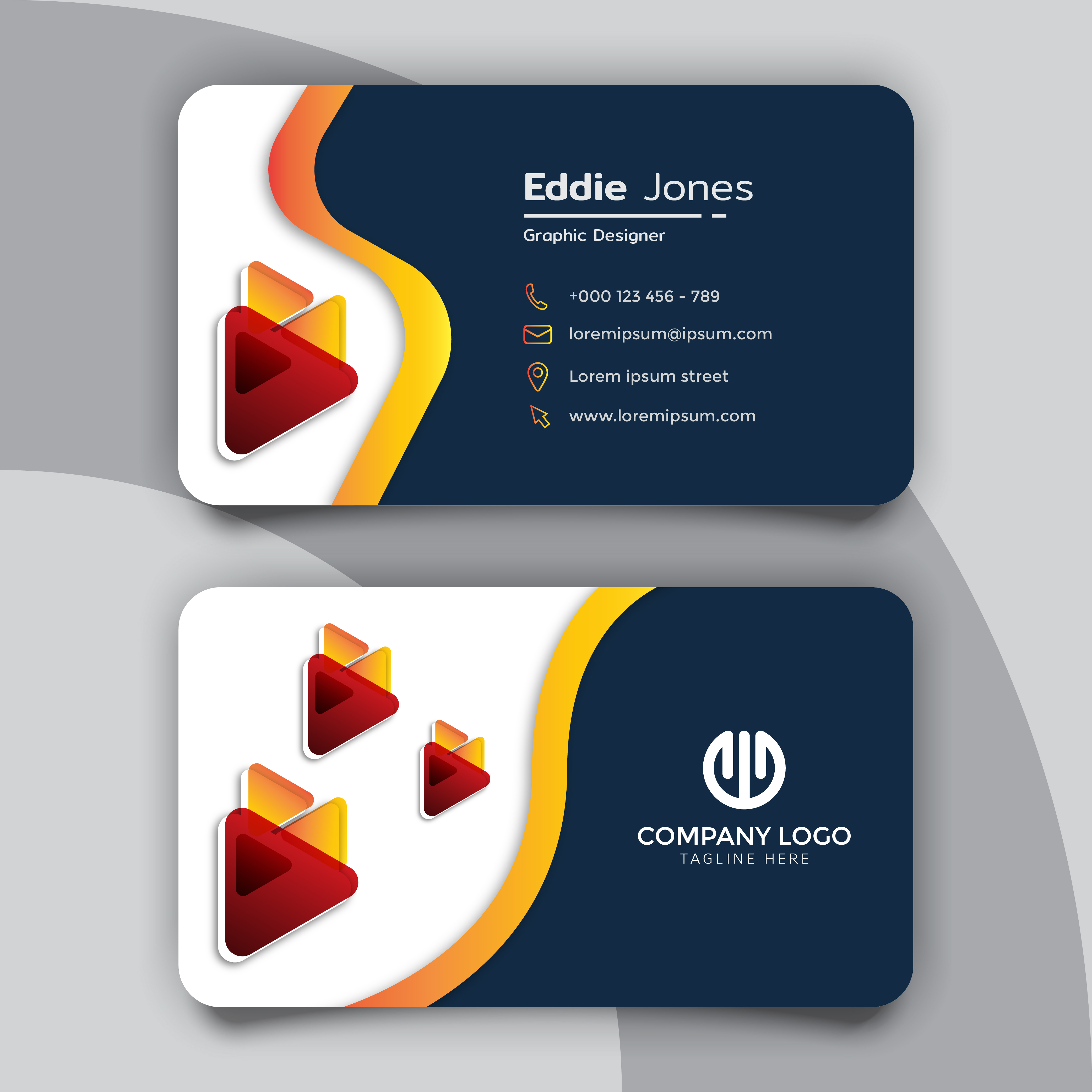 elegant business card  design